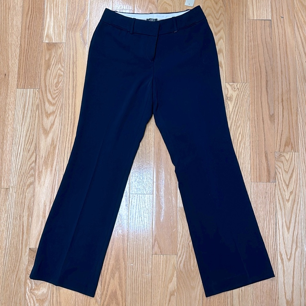 NWT Navy LOFT Curvy Dress Pants